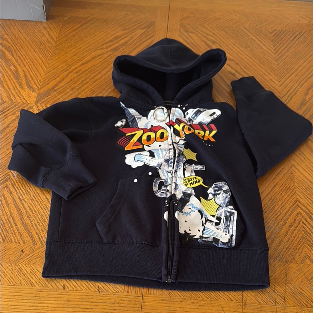 Zoo York Kids Navy Blue Graphic jacket
